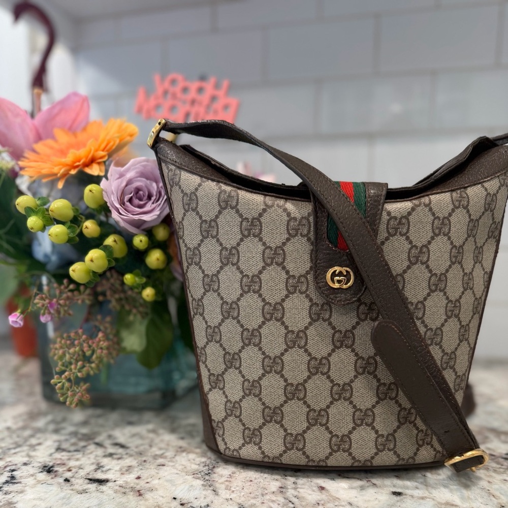 Gucci Beige and Brown Crossbody Bag - Picture 5 of 16
